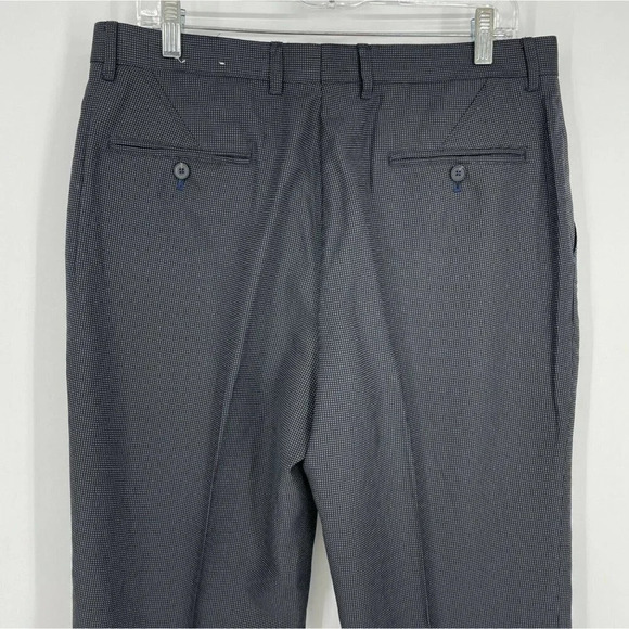 INC International Concepts Pants Men’s Sz 33X32 Black Graph Regular Fit Mid rise - Picture 8 of 12